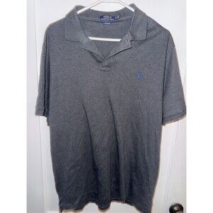 Polo Ralph Lauren Mens XL Black Polo Golf Short Sleeve Shirt